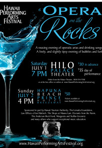 opera on the rocks