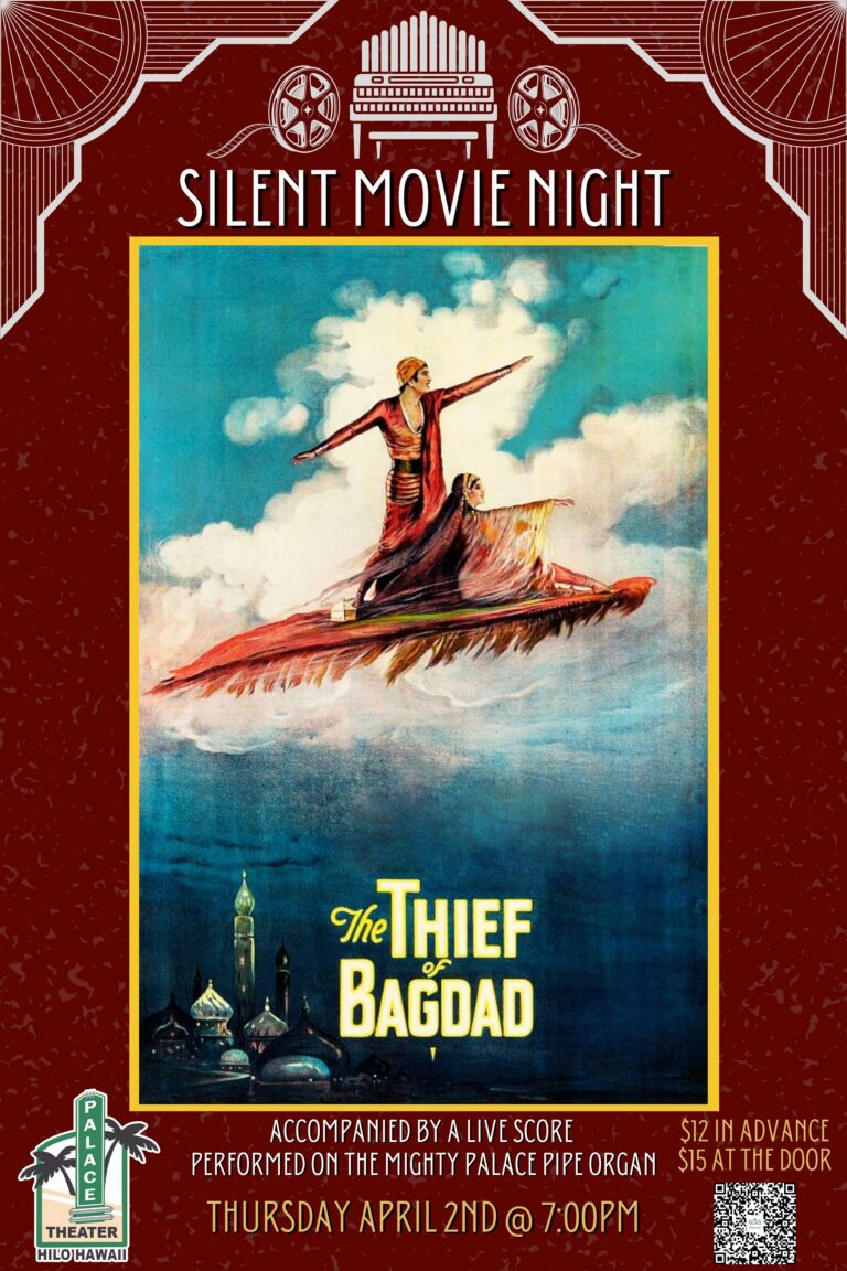 Silent Movie Night: The Thief of Bagdad