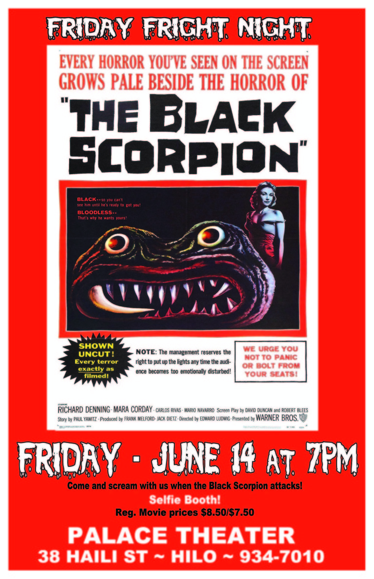 FRIDAY FRIGHT NIGHT: The Black Scorpion