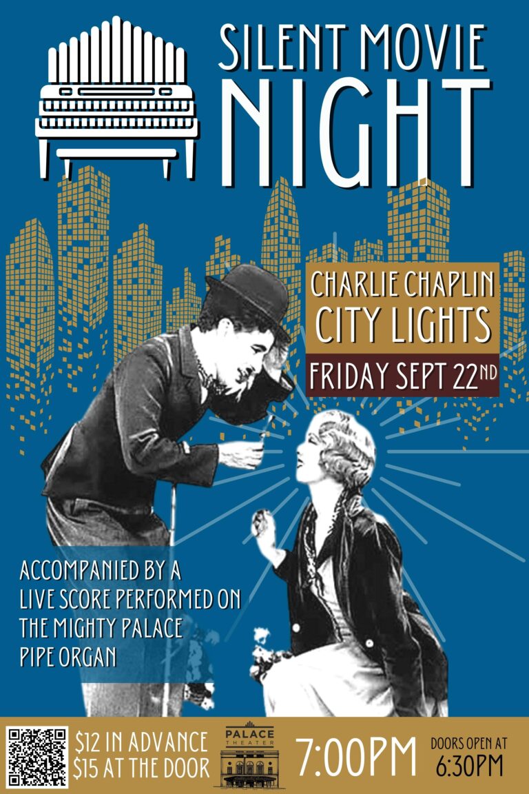 Silent Movie Night returns with CITY LIGHTS!