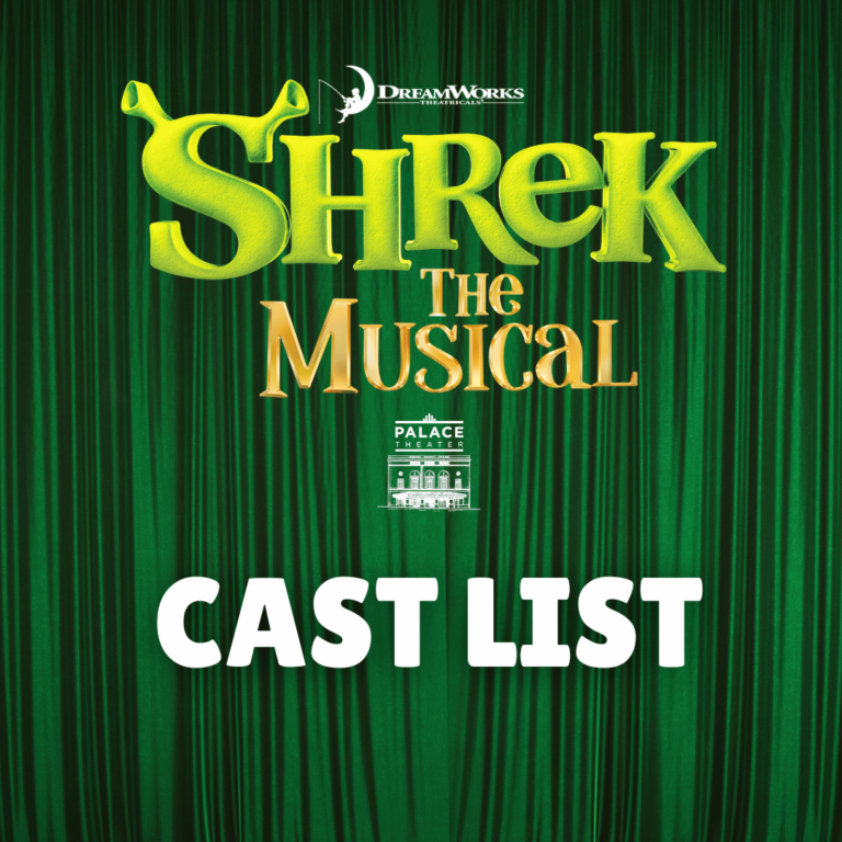 Cast List for SHREK The Musical