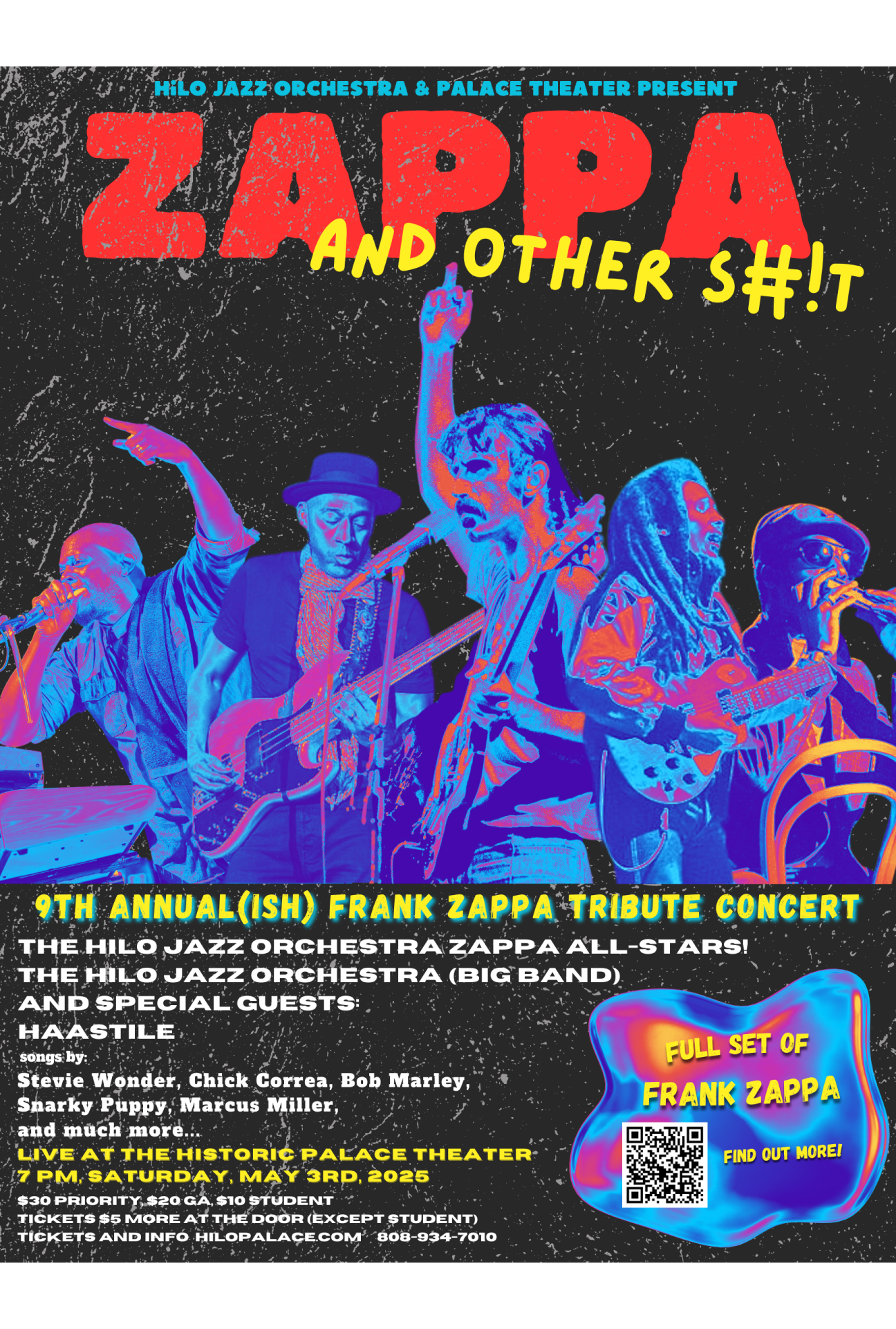 Hilo Jazz Orchestra Zappa and Other S#!T