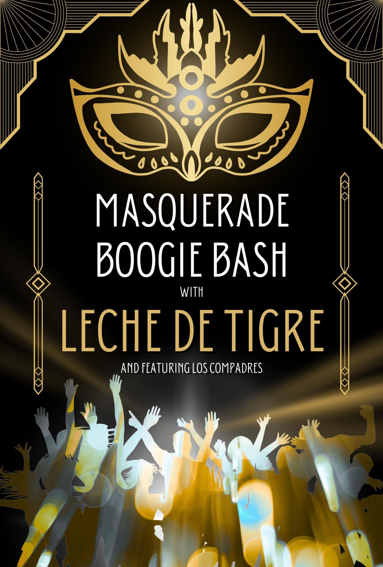 Masquerade Bash with Leche De Tigre