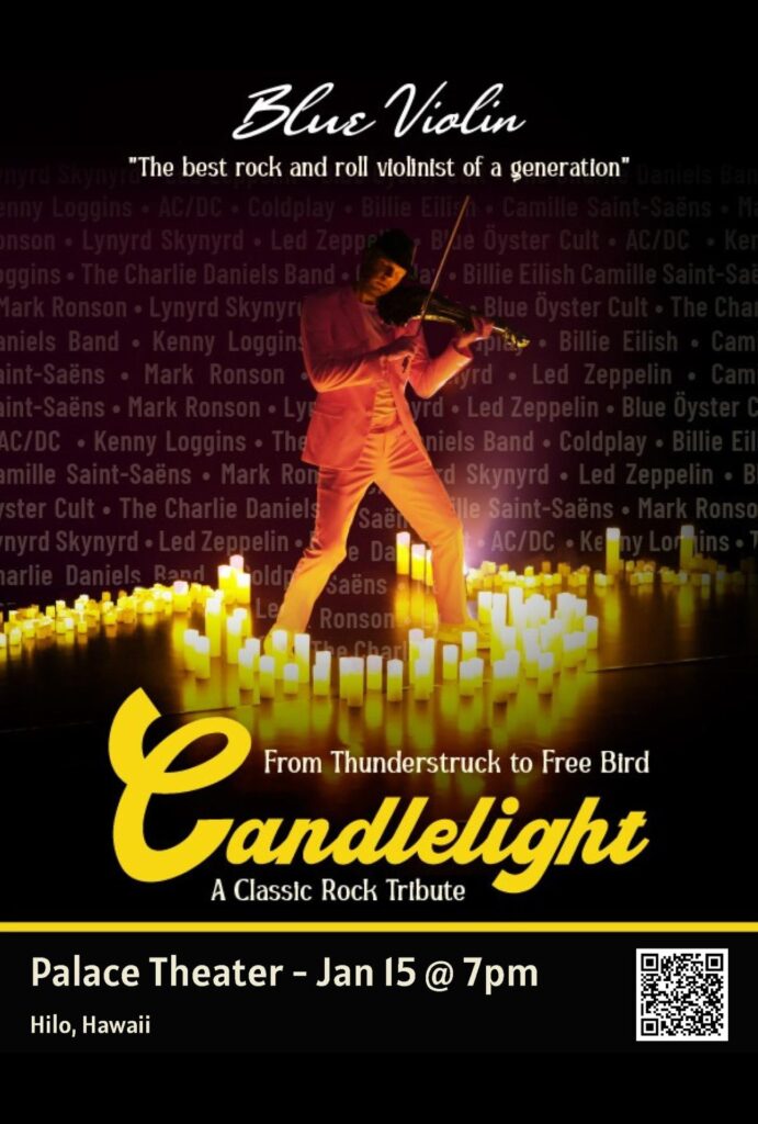 Blue Violin Candlelight Concert