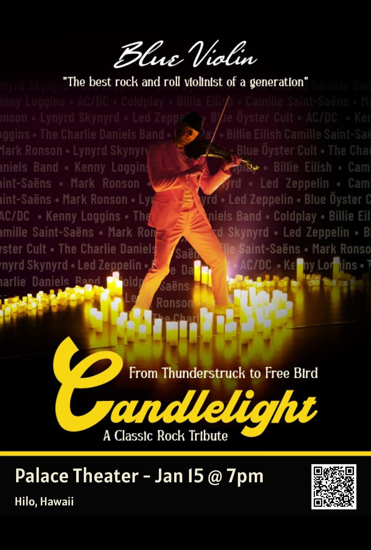 Blue Violin Candlelight Concert