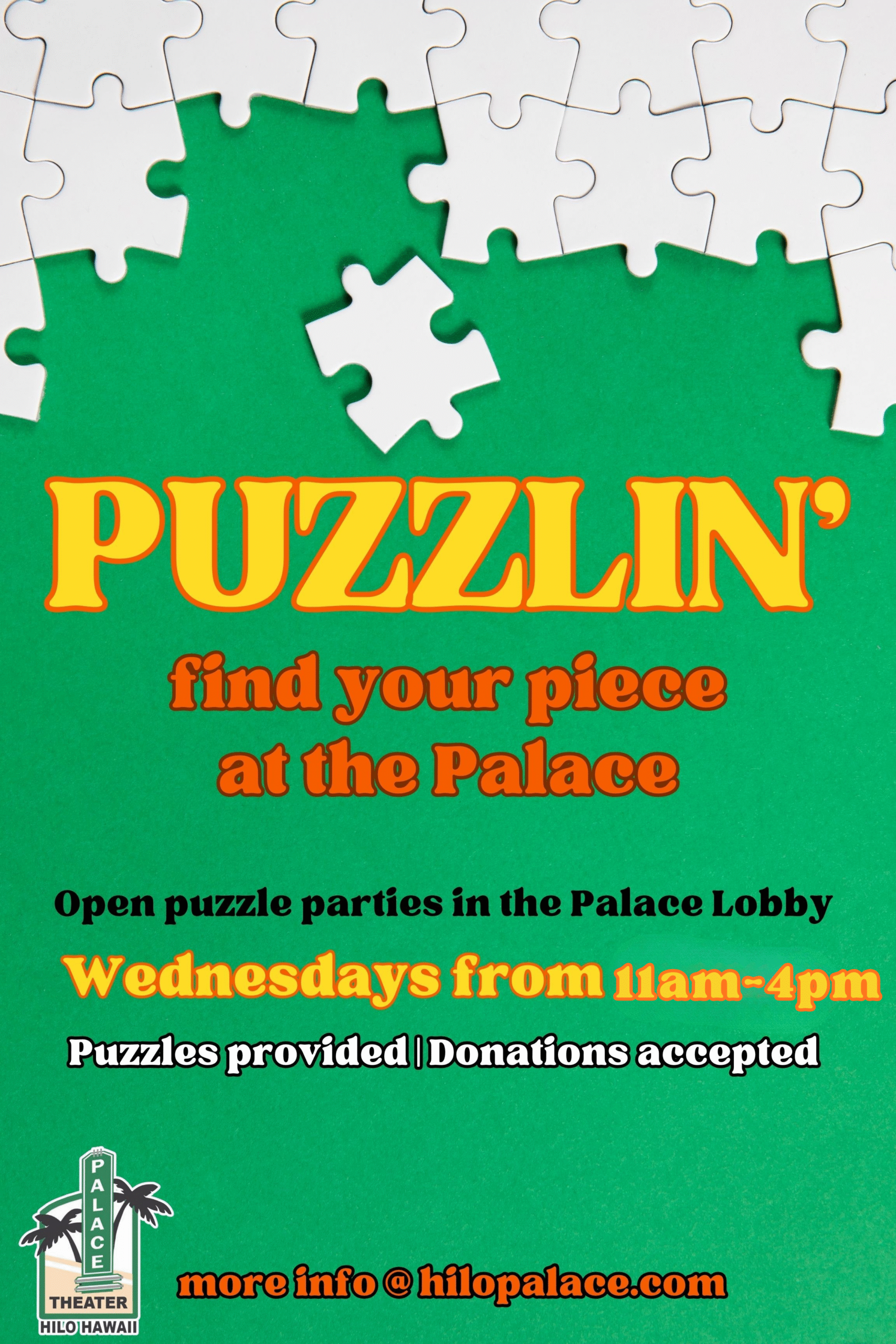 Puzzlin’ at the Palace