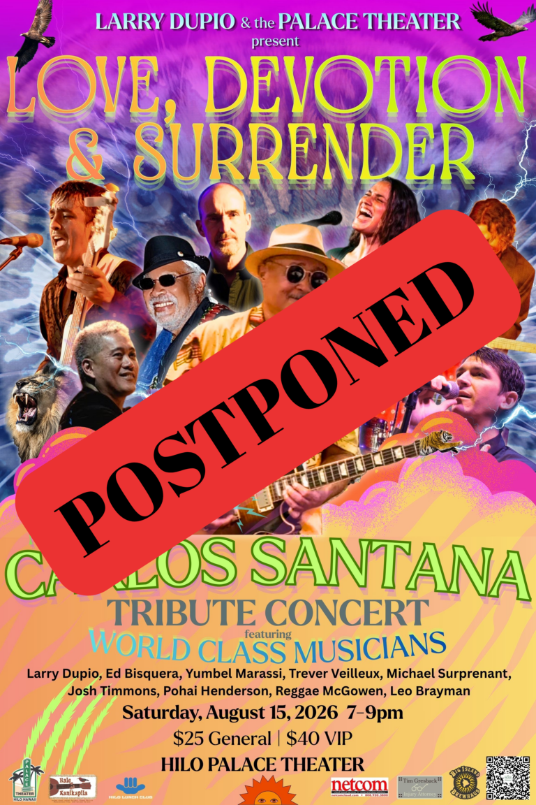POSTPONED: Love, Devotion and Surrender