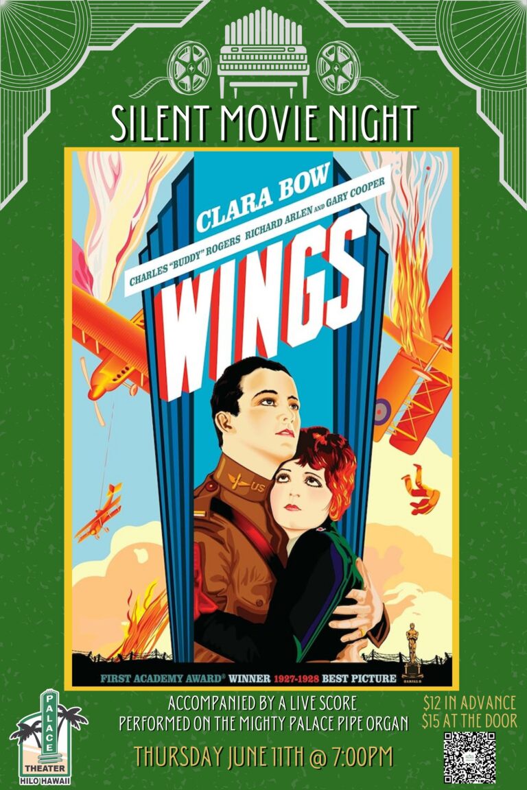 Silent Movie Night WINGS