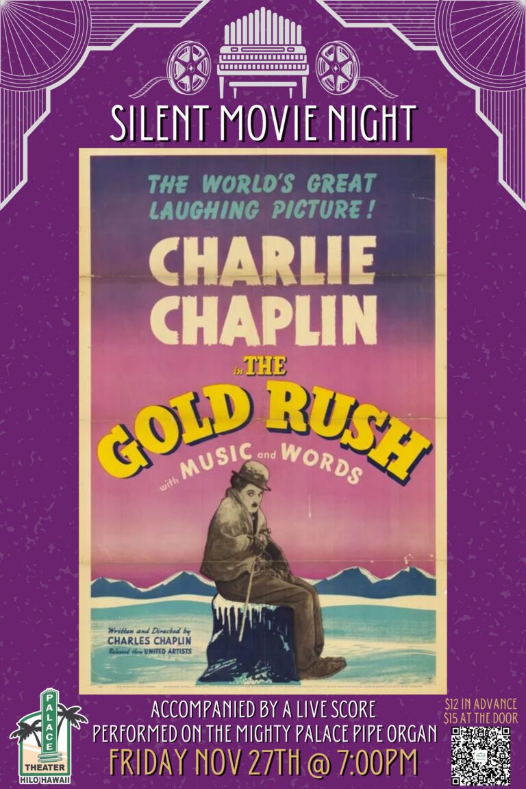 Silent Movie Night : Gold Rush